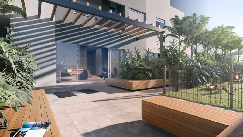 Alinea Contorno Studios 1 e 2 quartos tecnologia HOUSI®